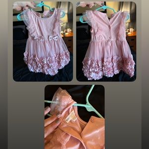 Rose pink dress